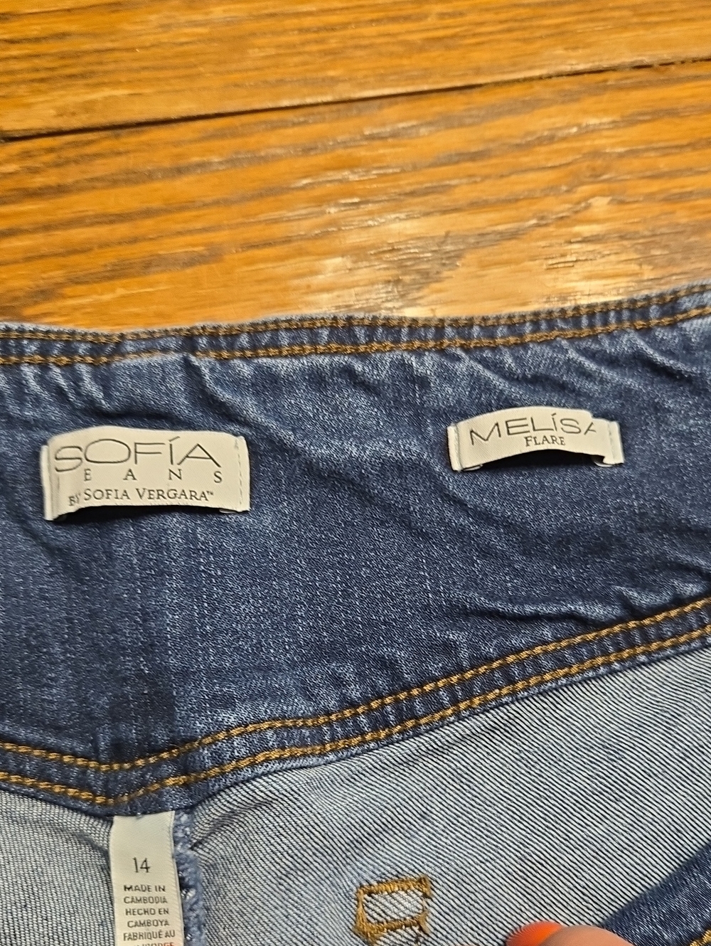 Joe's Jeans Dark Blue Flare Wide-Leg